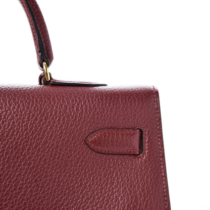Hermes Fjord Kelly Sellier 35 Rouge H 34 of 36