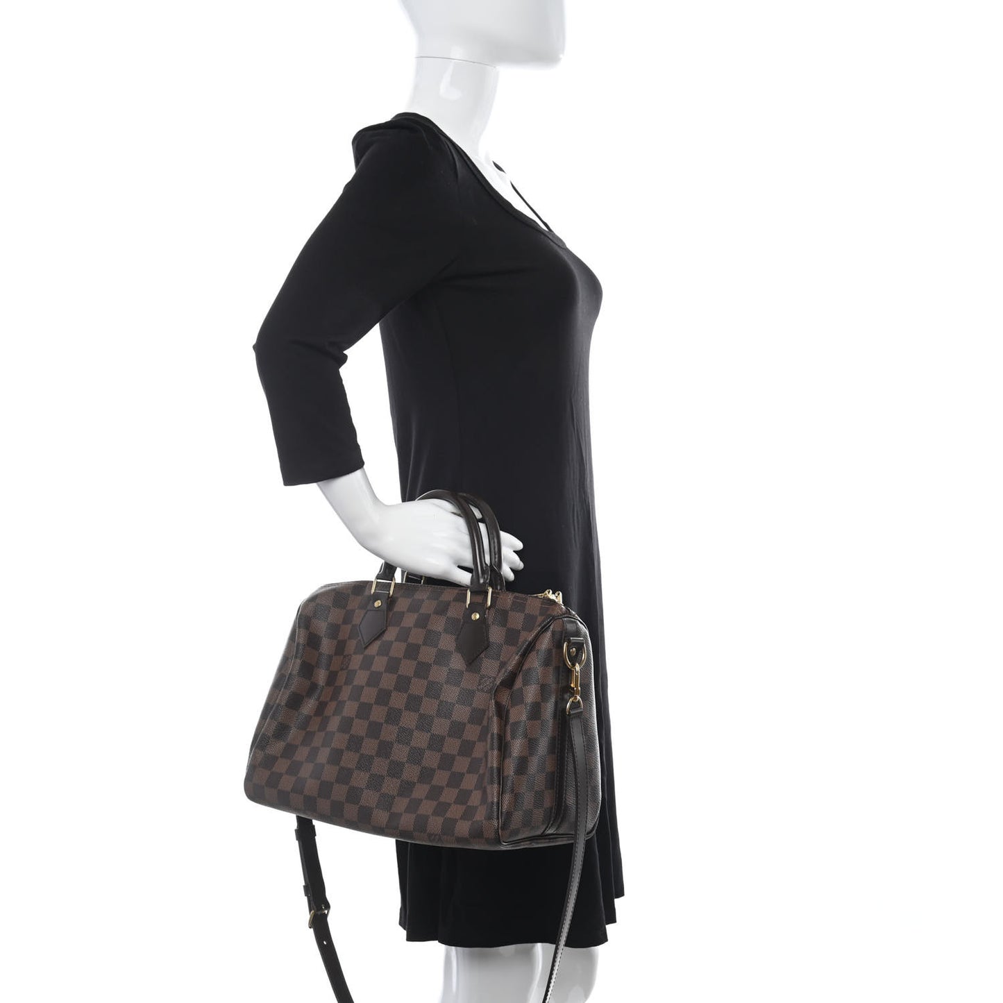 Damier Ebene Speedy Bandouliere 30