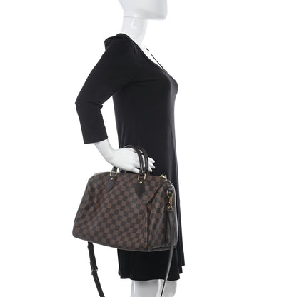 Louis Vuitton Damier Ebene Speedy Bandouliere 30 2 of 19
