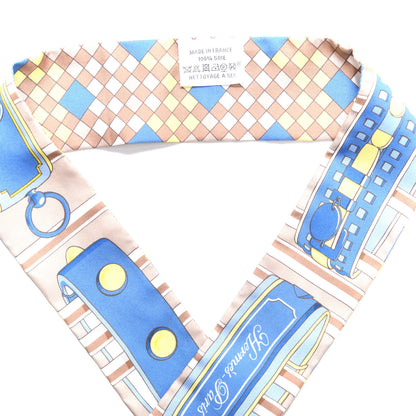 Hermes Silk Colliers De Chiens Remix Twilly 2 of 3