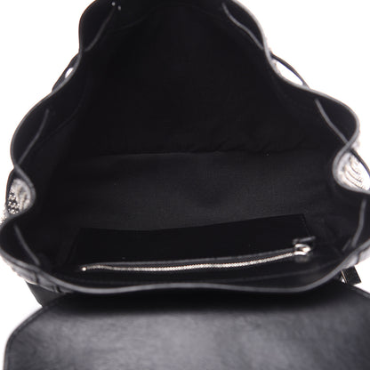 Alexander McQueen Calfskin Grommet Backpack Black 5 of 12