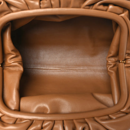 Bottega Veneta Smooth Butter Calf The Pouch Oversized Clutch Cammello 5 of 9