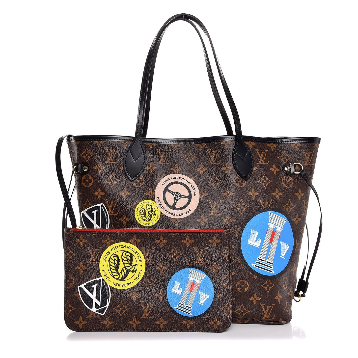 Monogram World Tour Neverfull MM