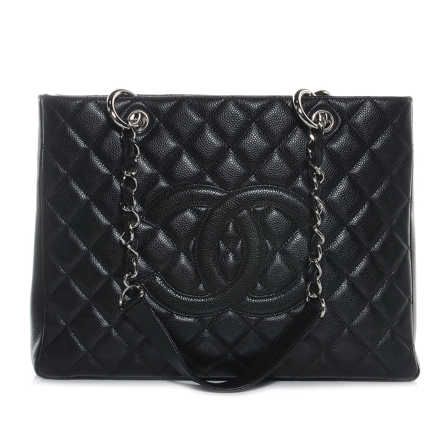 Caviar Grand Shopping Tote GST Black
