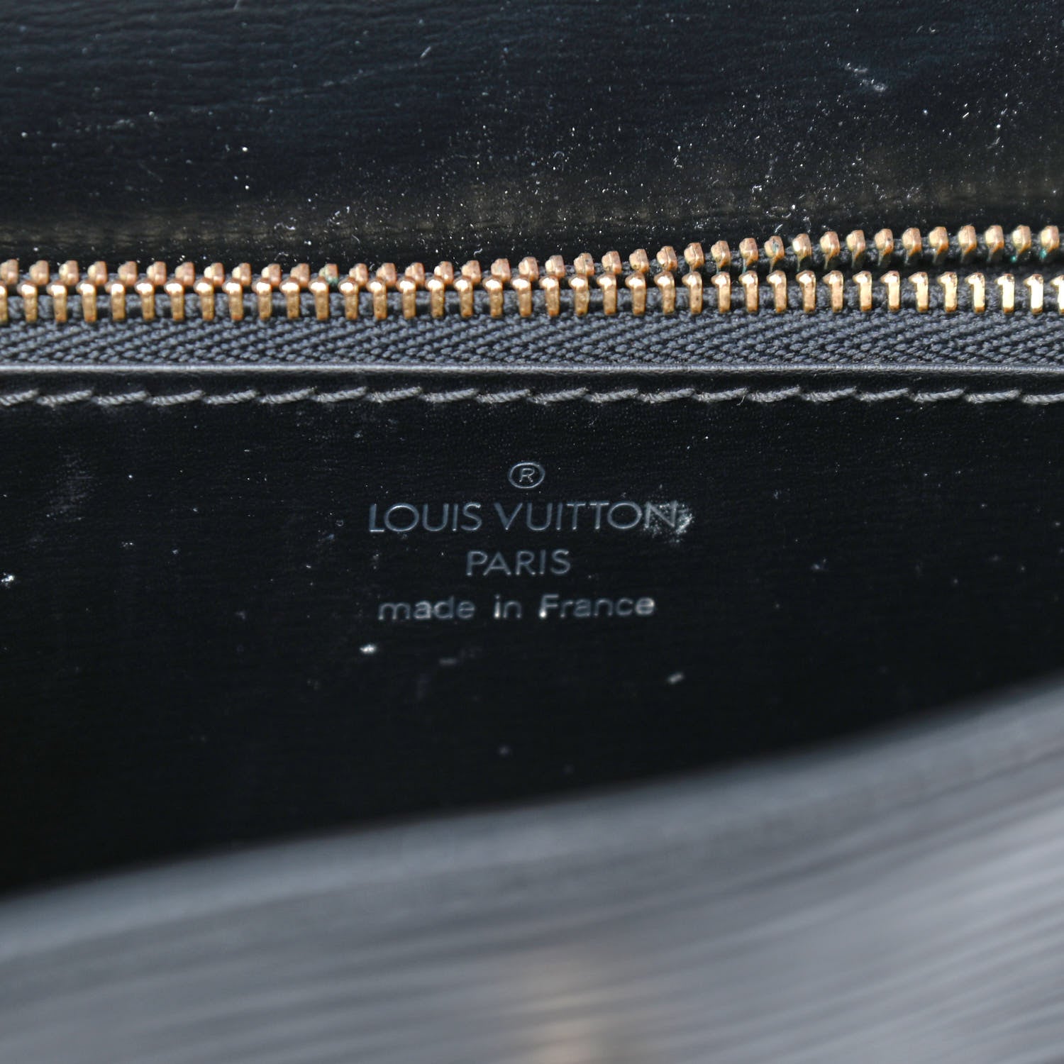 Louis Vuitton Epi Malesherbes Black 8 of 13