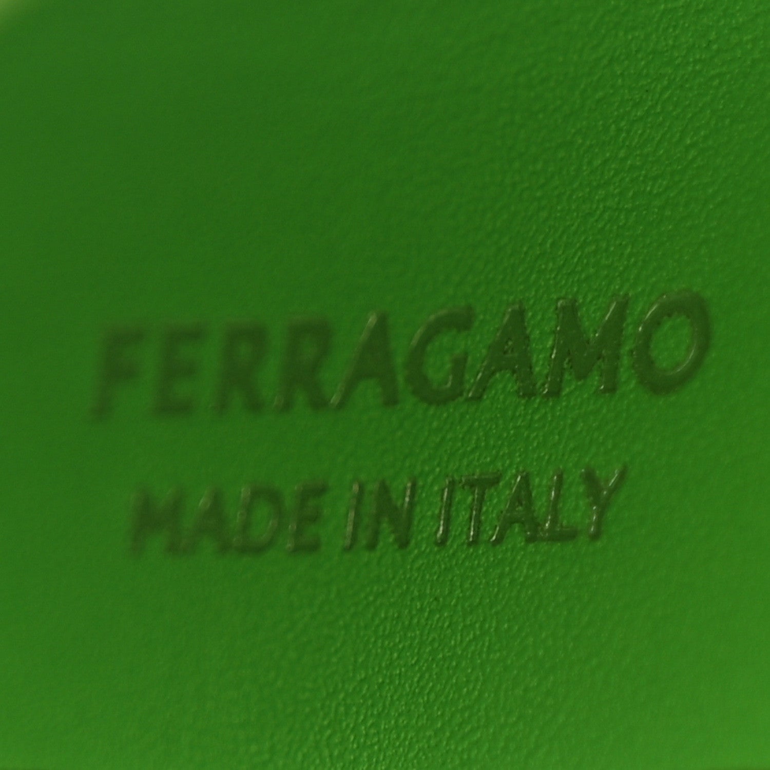 Salvatore Ferragamo Soft Calfskin Mini Gancini Hobo Lime 6 of 10