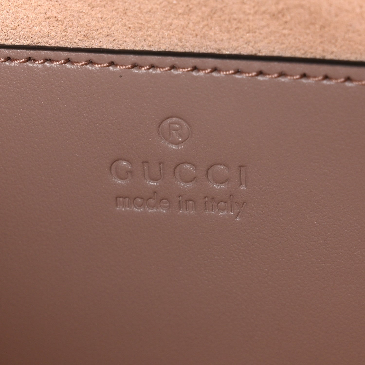 Gucci Calfskin Matelasse Small GG Marmont East West Shoulder Bag Porcelain Rose 6 of 10