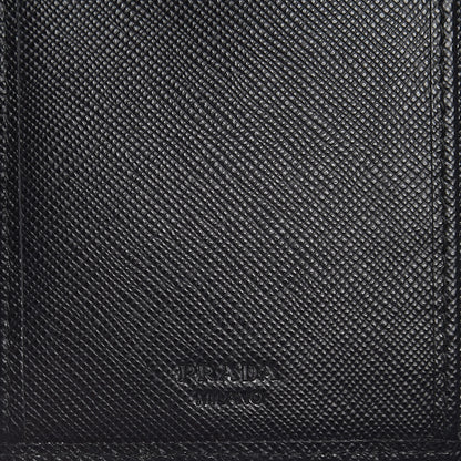 Prada Saffiano Metal Wristlet Black 6 of 8