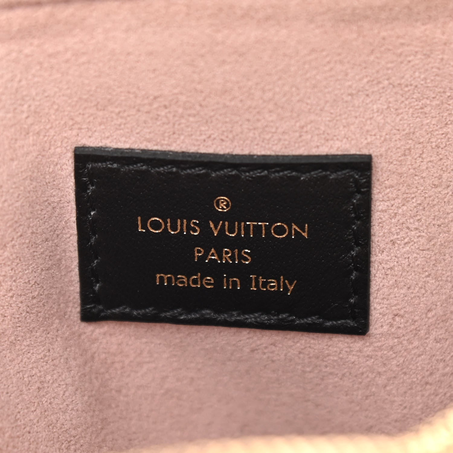 Louis Vuitton Lambskin Embossed Monogram Coussin PM Black 6 of 10