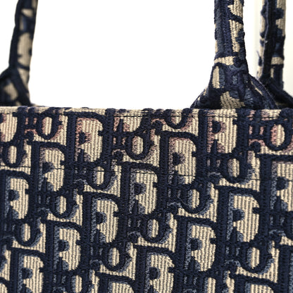 Christian Dior Oblique Large Book Tote Blue Multicolor 14 of 15