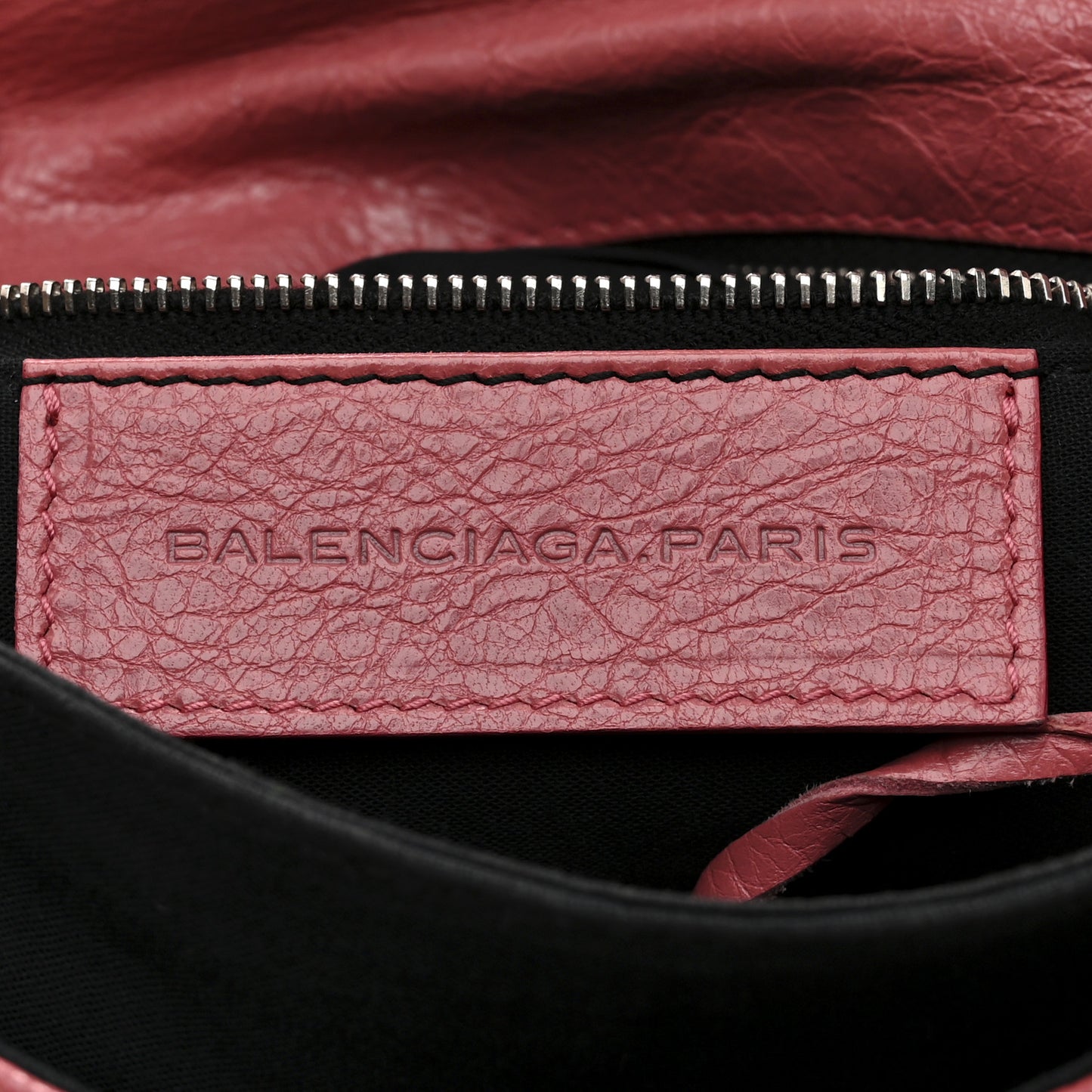 Agneau Giant 12 Silver Hardware Envelope Clutch Rose Bonbon