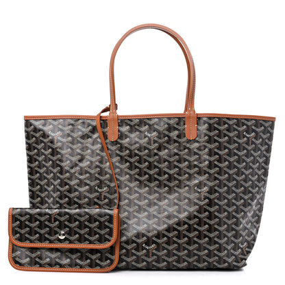 Goyard Goyardine Saint Louis PM Black Gold 1 of 9