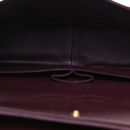 Chanel Caviar Quilted Jumbo Double Flap Burgundy 4 of 8