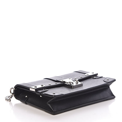 Louis Vuitton Epi Trunk Chain Wallet Black 4 of 9