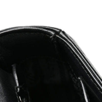 Prada Soft Calfskin Impunture Diagramme Medium Chain Flap Shoulder Bag Black 23 of 25
