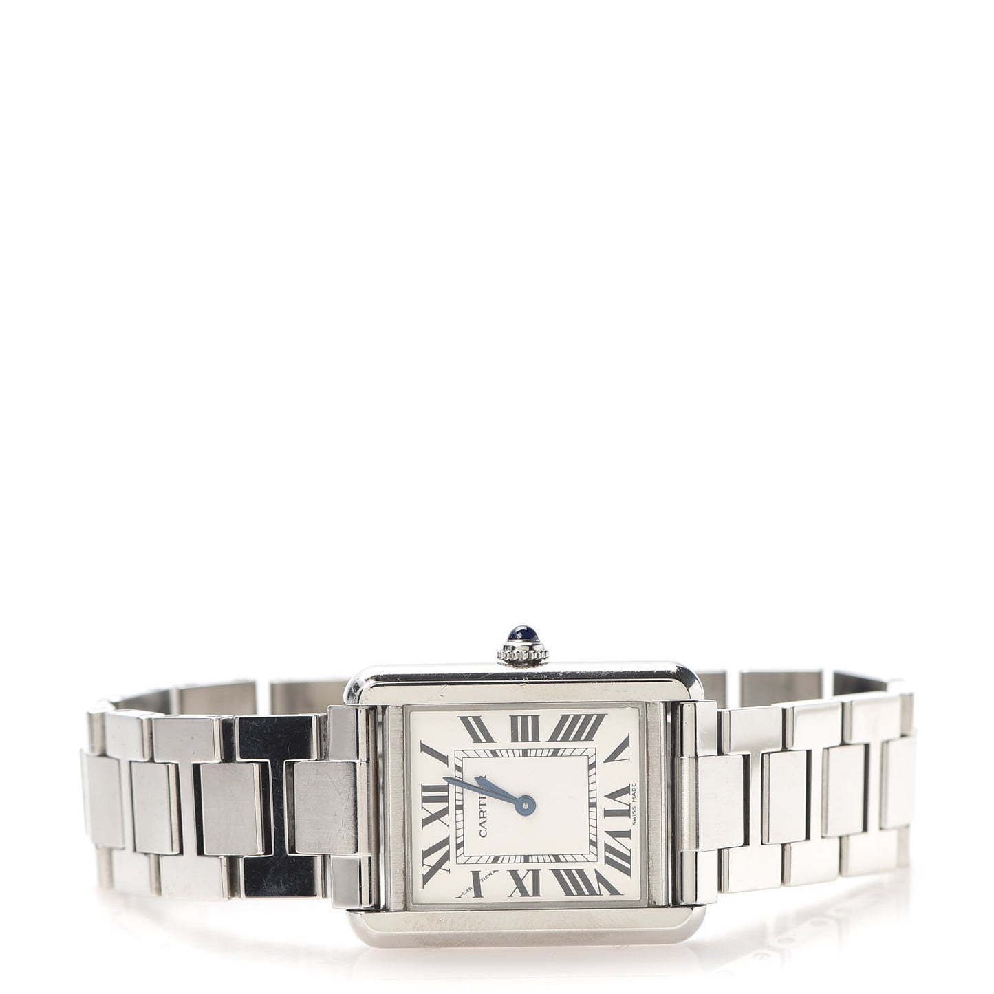 Stainless Steel 24mm Tank Solo Quartz Watch