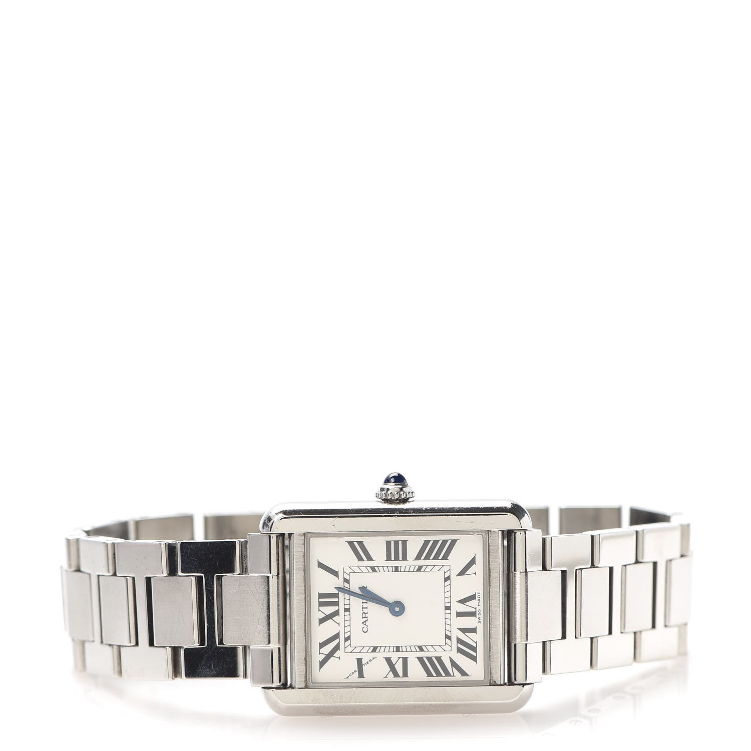 Cartier Stainless Steel 24mm Tank Solo Quartz Watch 3 of 7