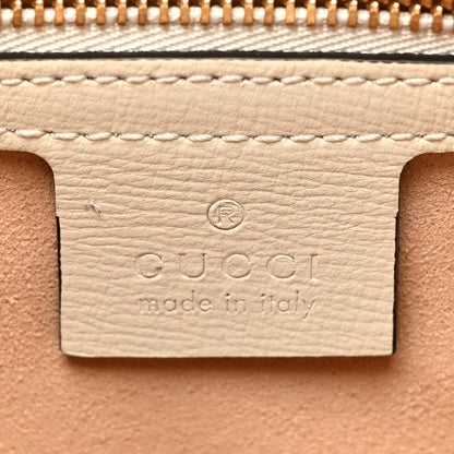 Gucci Azalea Calfskin Small Horsebit 1955 Shoulder Bag Mystic White 6 of 11