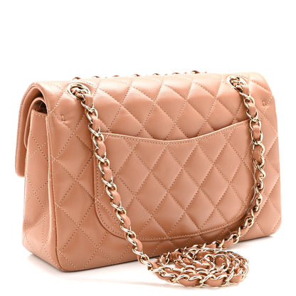 Chanel Lambskin Quilted Small Double Flap Brown 5 of 19