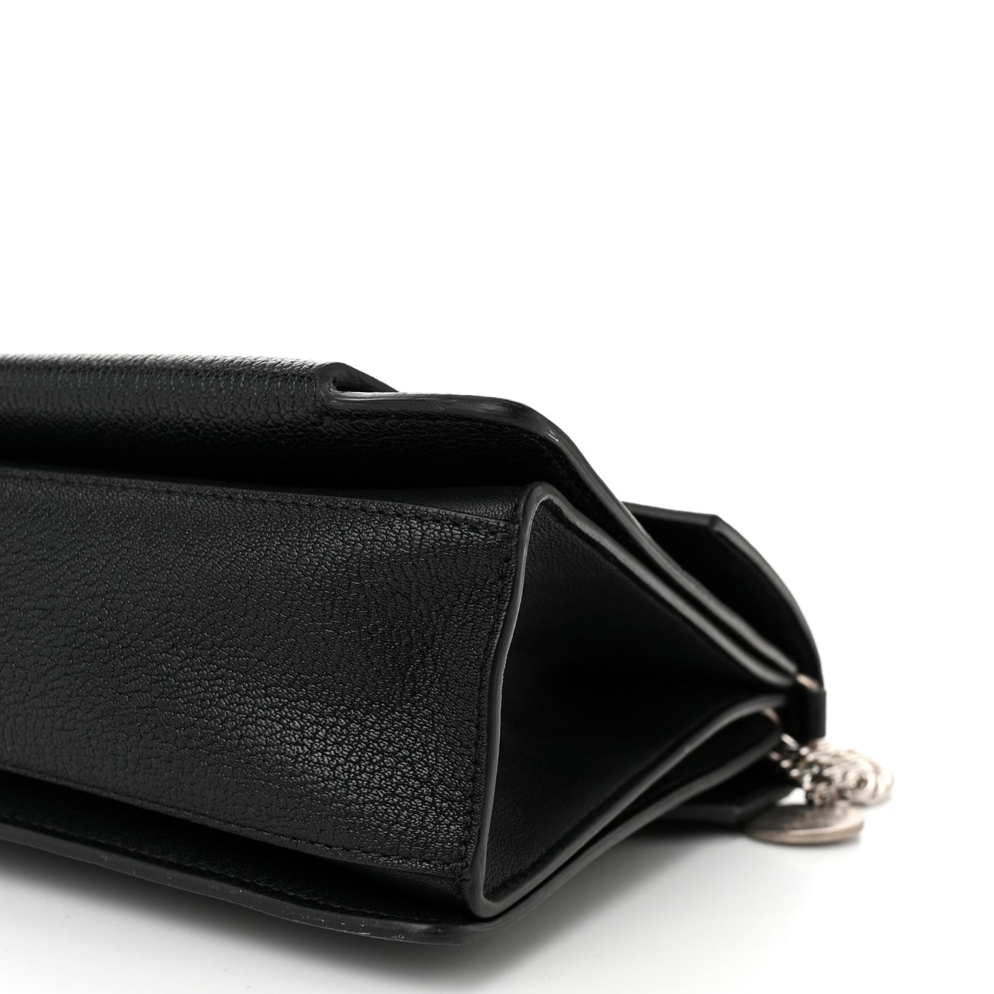 Sugar Goatskin Medium GV3 Shoulder Bag Black