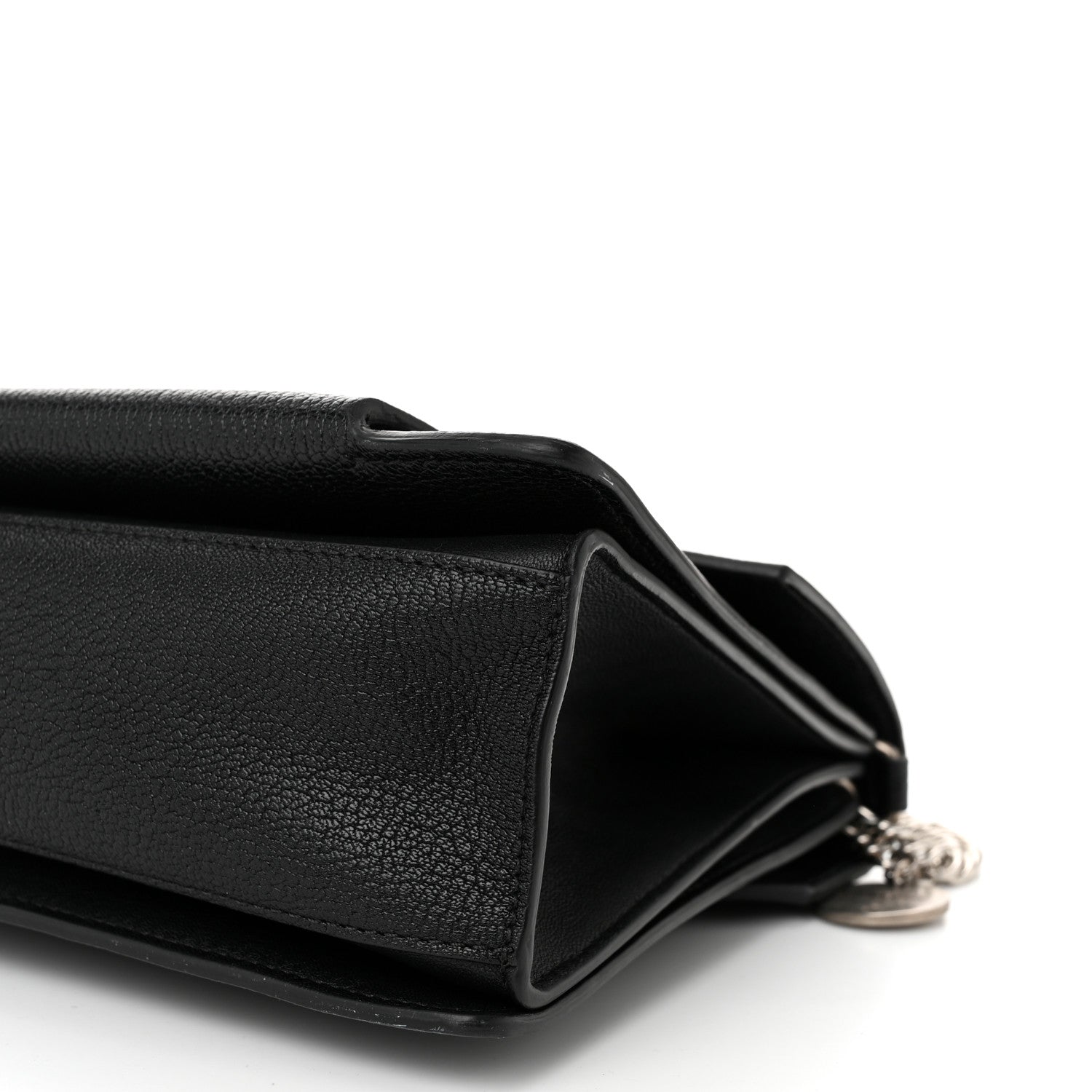 Givenchy Sugar Goatskin Medium GV3 Shoulder Bag Black 9 of 9