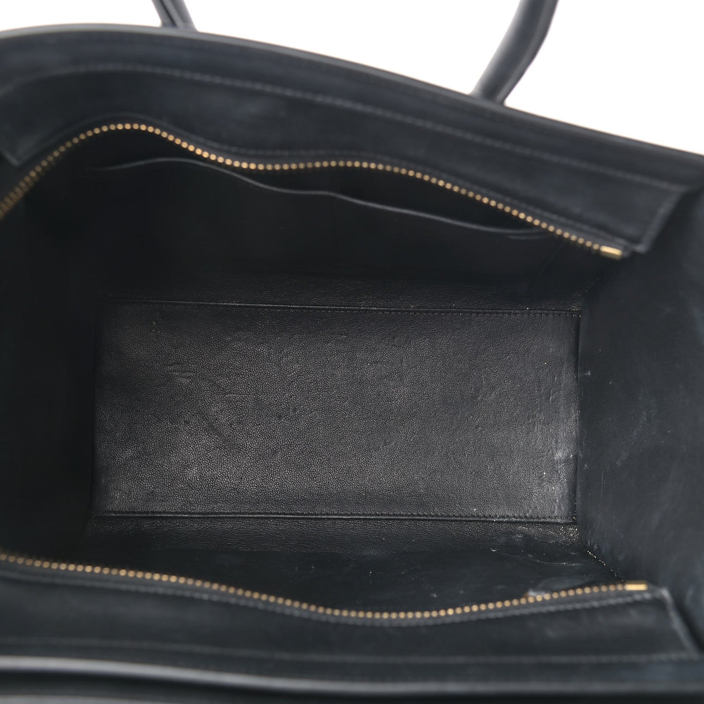 Smooth Calfskin Micro Luggage Black