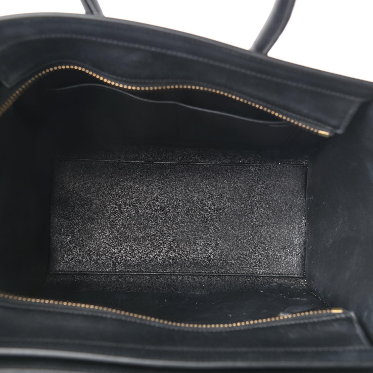 Celine Smooth Calfskin Micro Luggage Black 5 of 23
