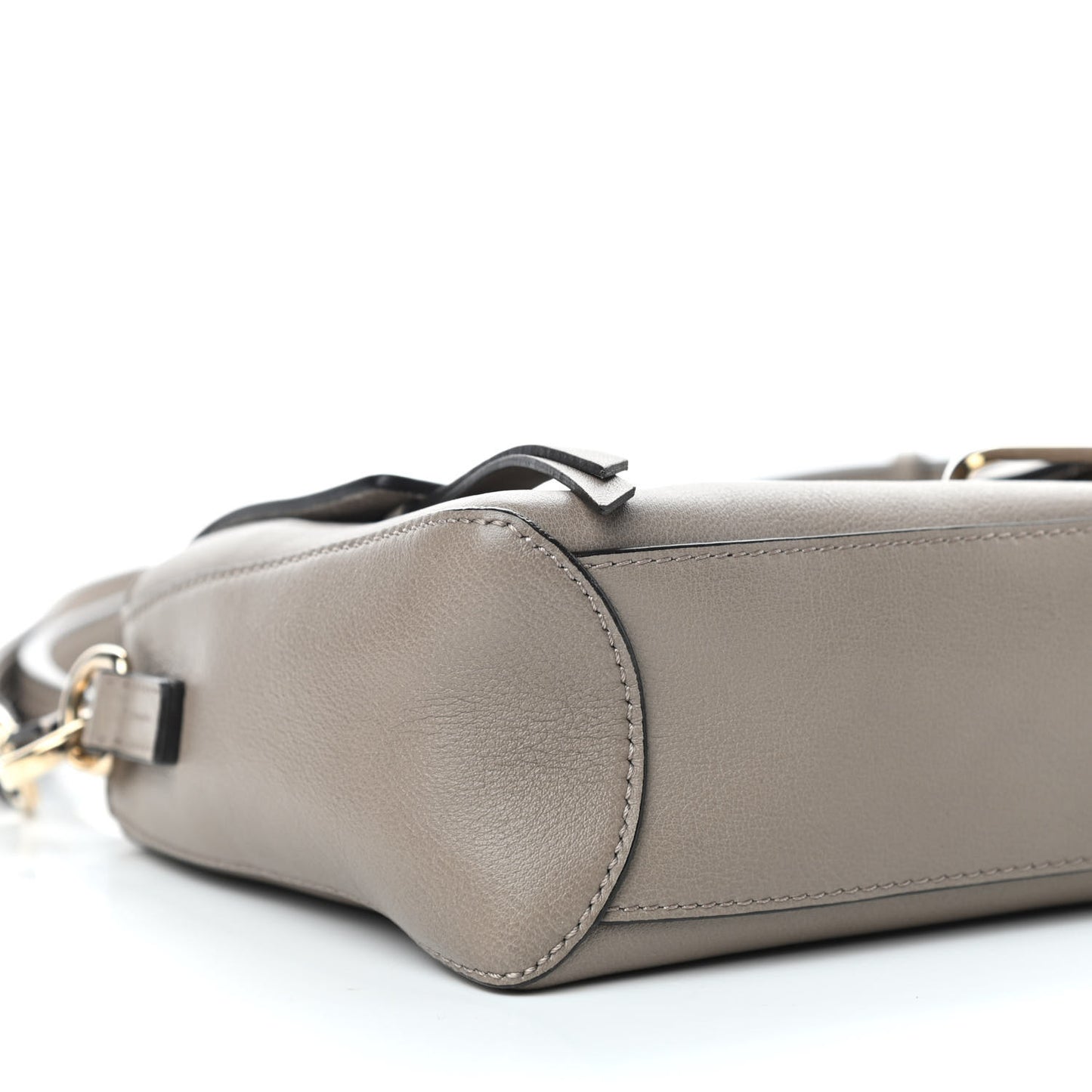 Calfskin Mini Faye Day Shoulder Bag Motty Grey