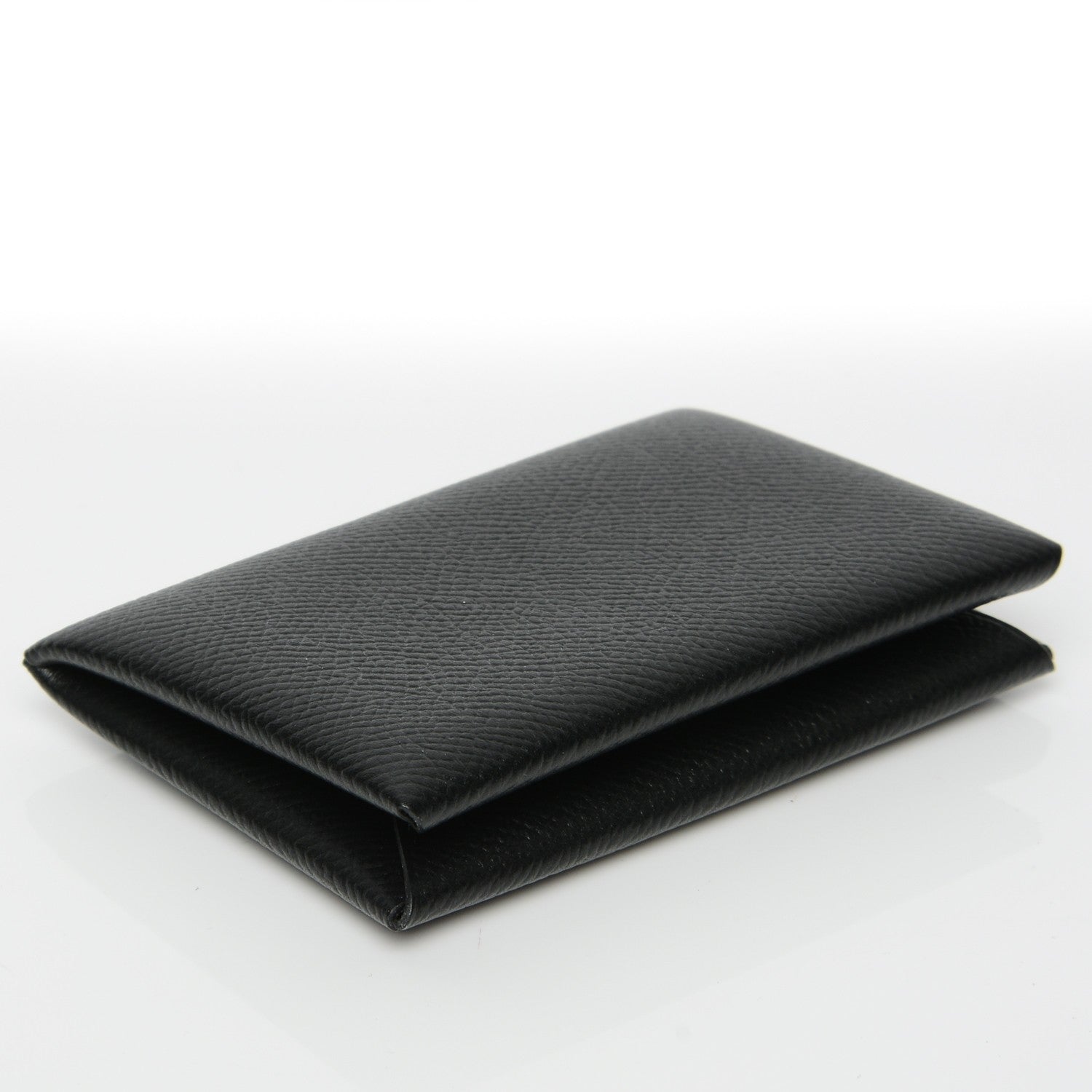 Hermes Epsom Calvi Card Case Black 4 of 6