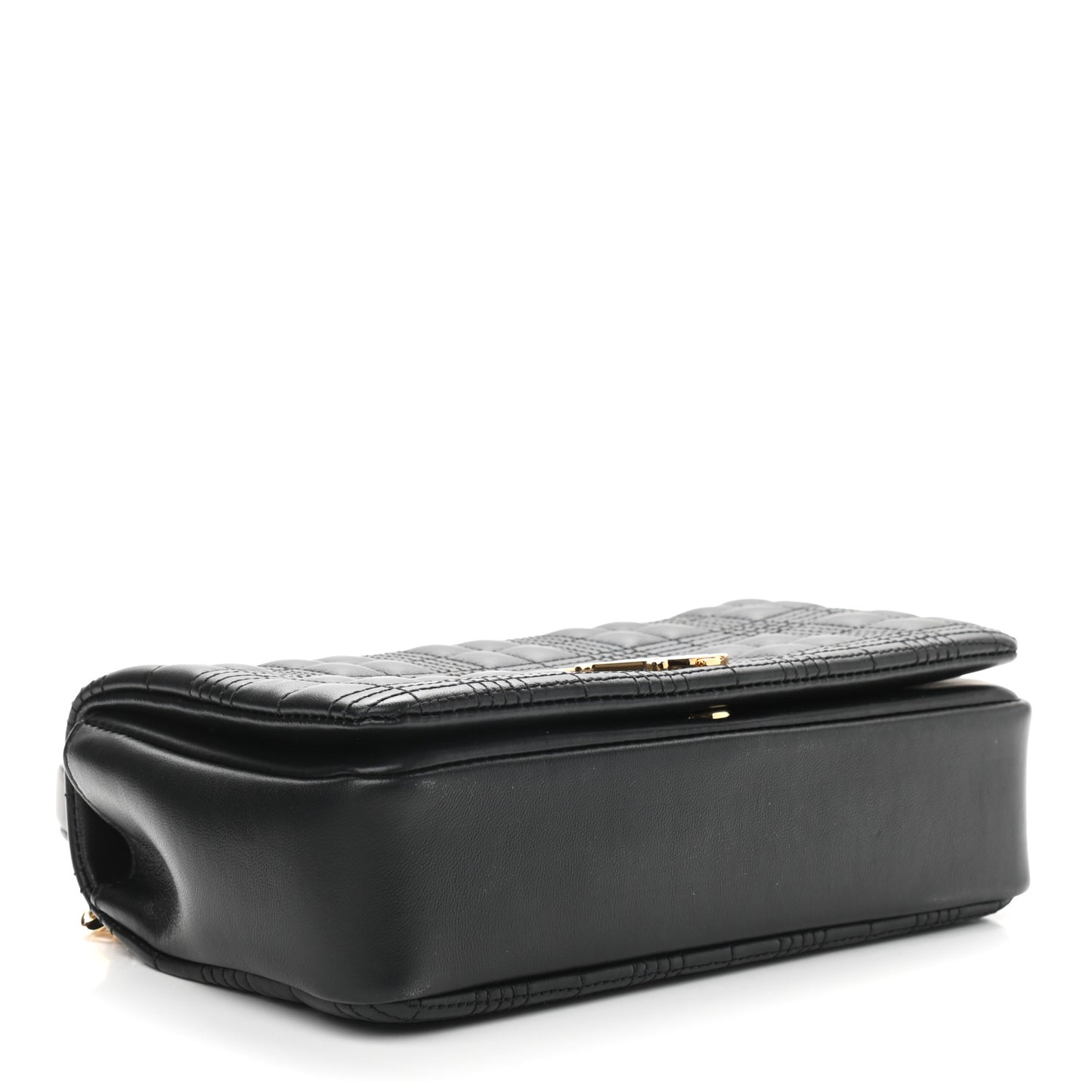 Lambskin Quilted Lola Bag Black