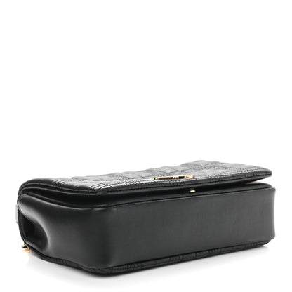 Burberry Lambskin Quilted Lola Bag Black 4 of 8