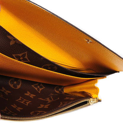 Louis Vuitton Monogram Emilie Wallet Mimosa 6 of 8