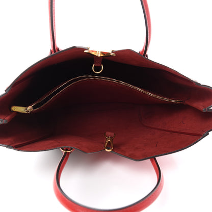 Louis Vuitton Calfskin Monogram Kimono Tote PM Cherry 5 of 11