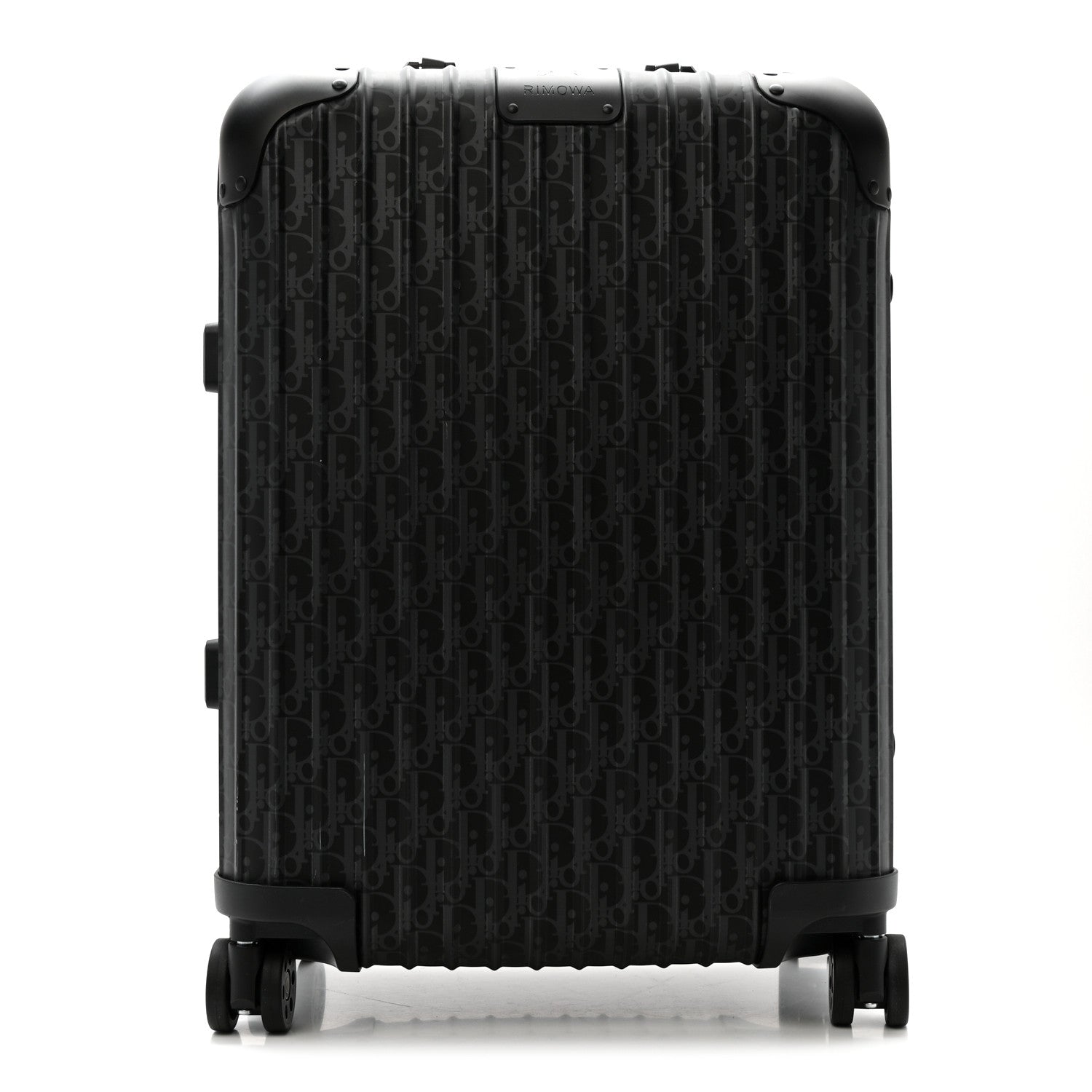 Christian Dior X RIMOWA Aluminum Gradient Original Cabin Luggage Black 1 of 12