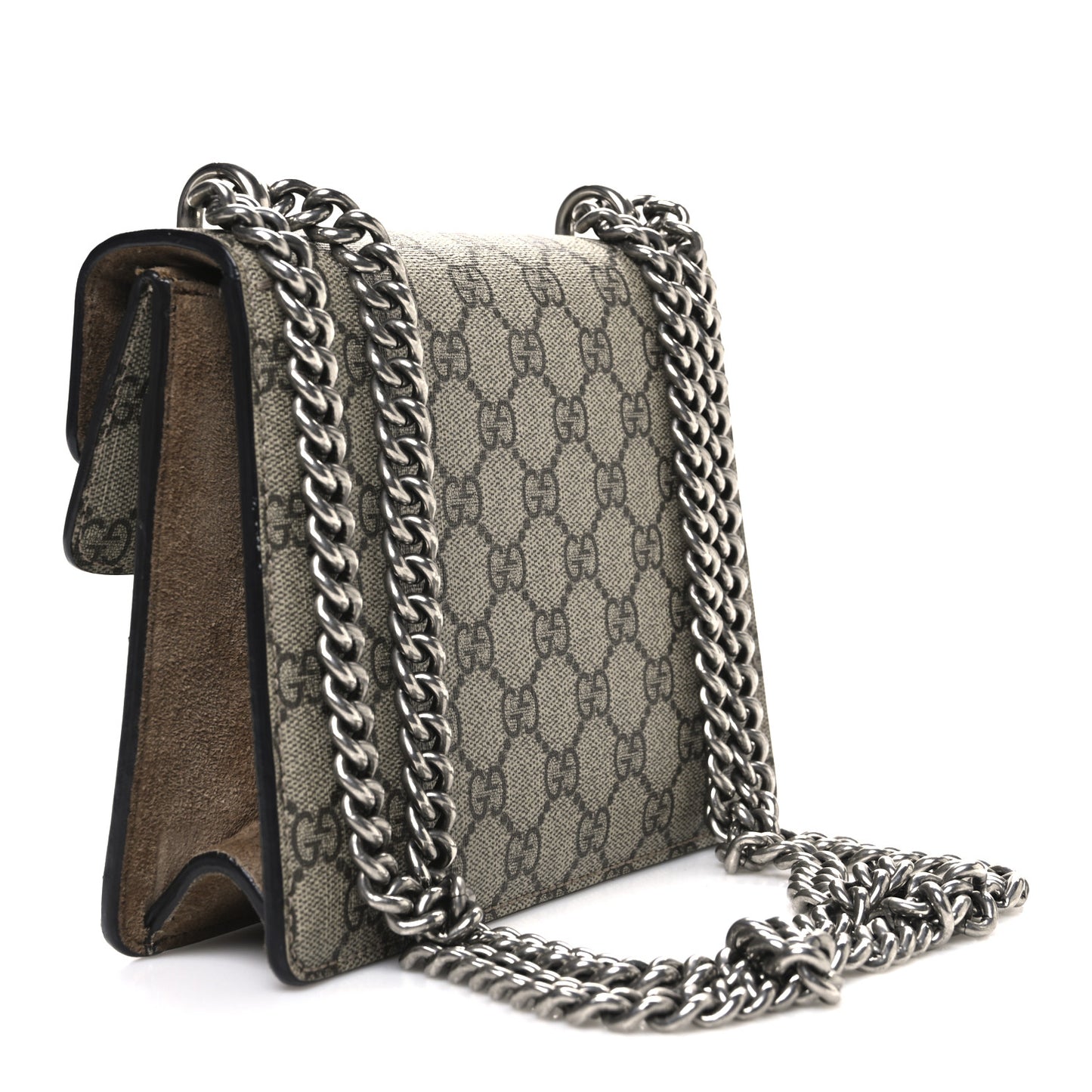 GG Supreme Monogram Mini Dionysus Shoulder Bag Taupe