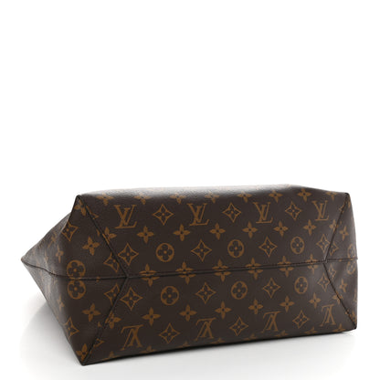 Louis Vuitton Monogram Flower Hobo Black 4 of 9