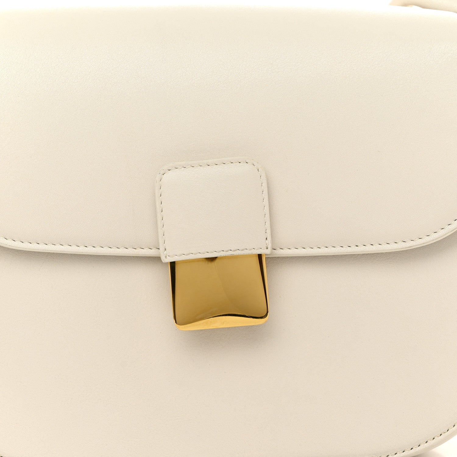 Bottega Veneta Calfskin Small Desiree Crossbody Bag Chalk 8 of 12