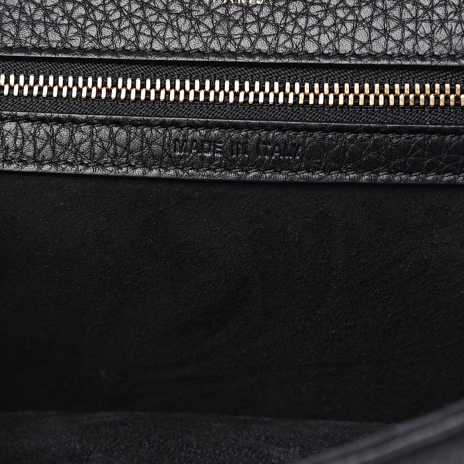 Christian Dior Grained Calfskin Small Diorama Flap Bag Black 7 of 11