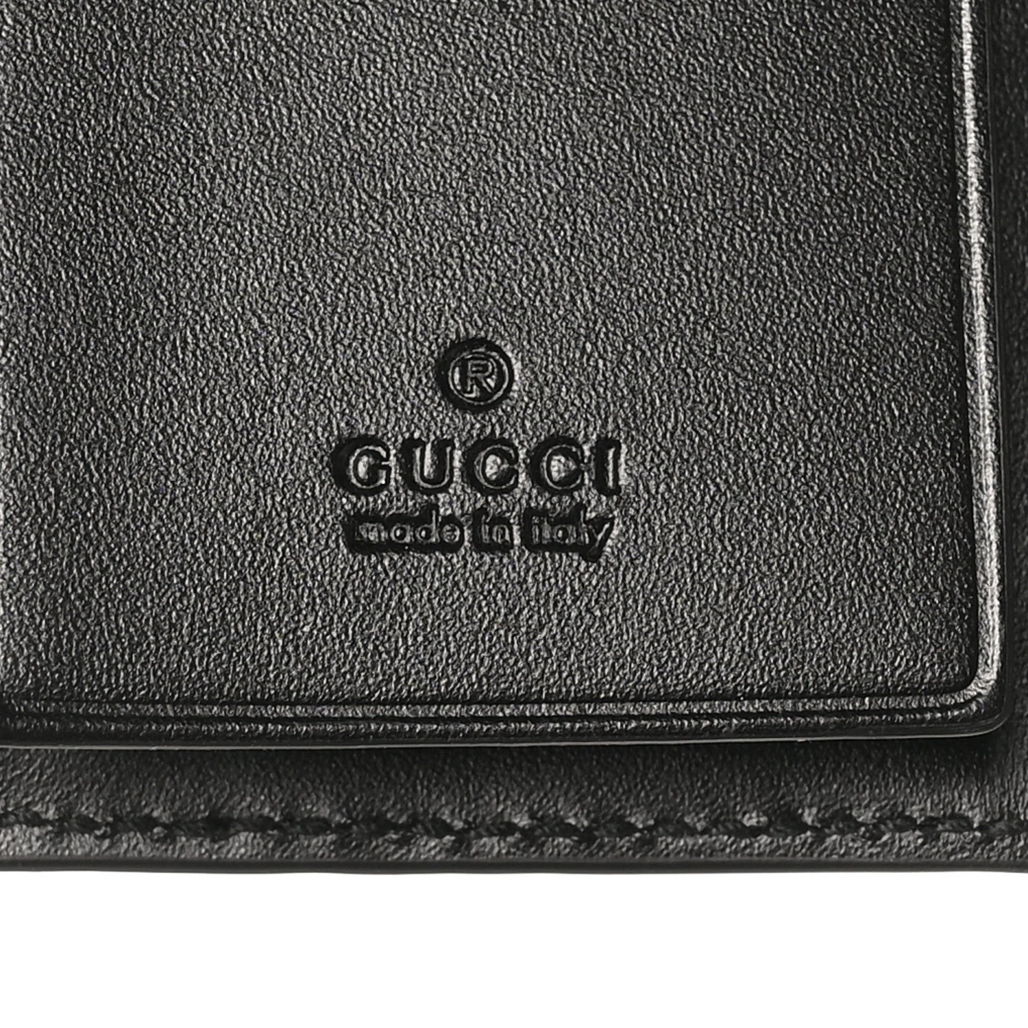 Gucci Guccissima 6 Key Holder Case Black 6 of 7