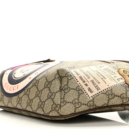 Gucci GG Supreme Monogram Courrier Belt Bag Beige New Acero 9 of 10