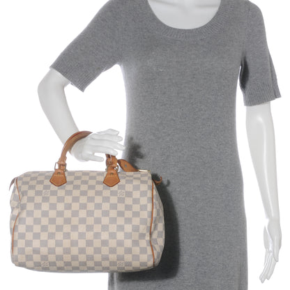 Louis Vuitton Damier Azur Speedy 30 2 of 7