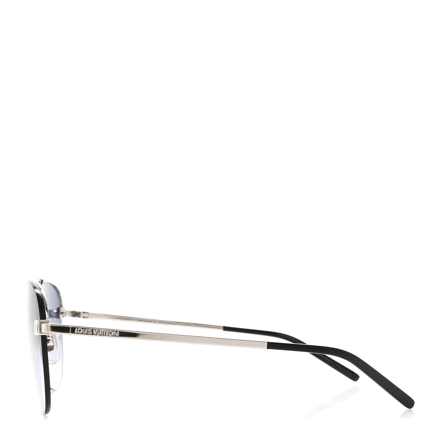 Louis Vuitton Damier Clockwise Sunglasses Z1271W Silver 3 of 8