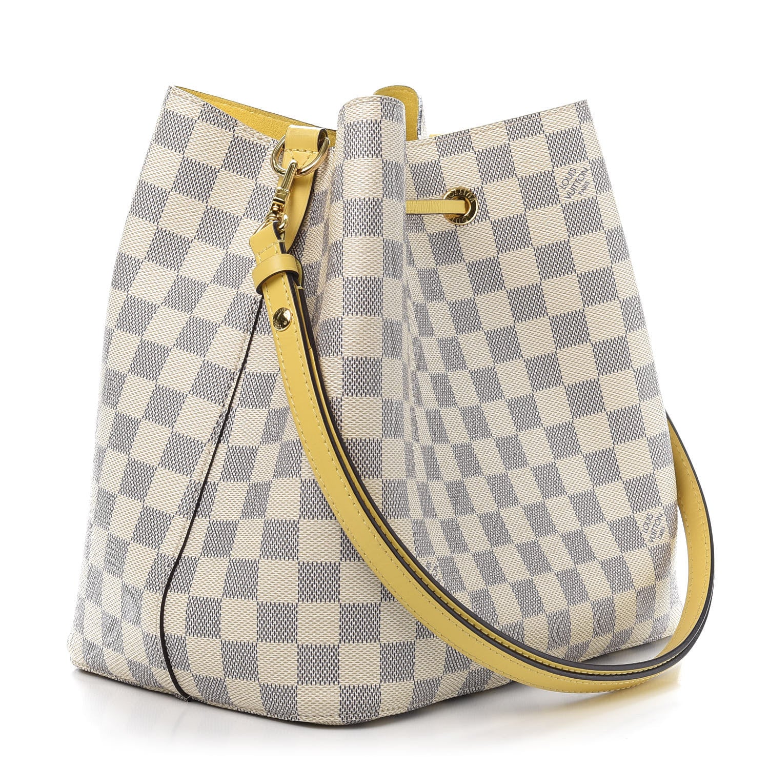 Louis Vuitton Damier Azur Neonoe MM Pineapple 2 of 11