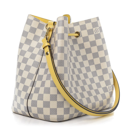 Louis Vuitton Damier Azur Neonoe MM Pineapple 2 of 11