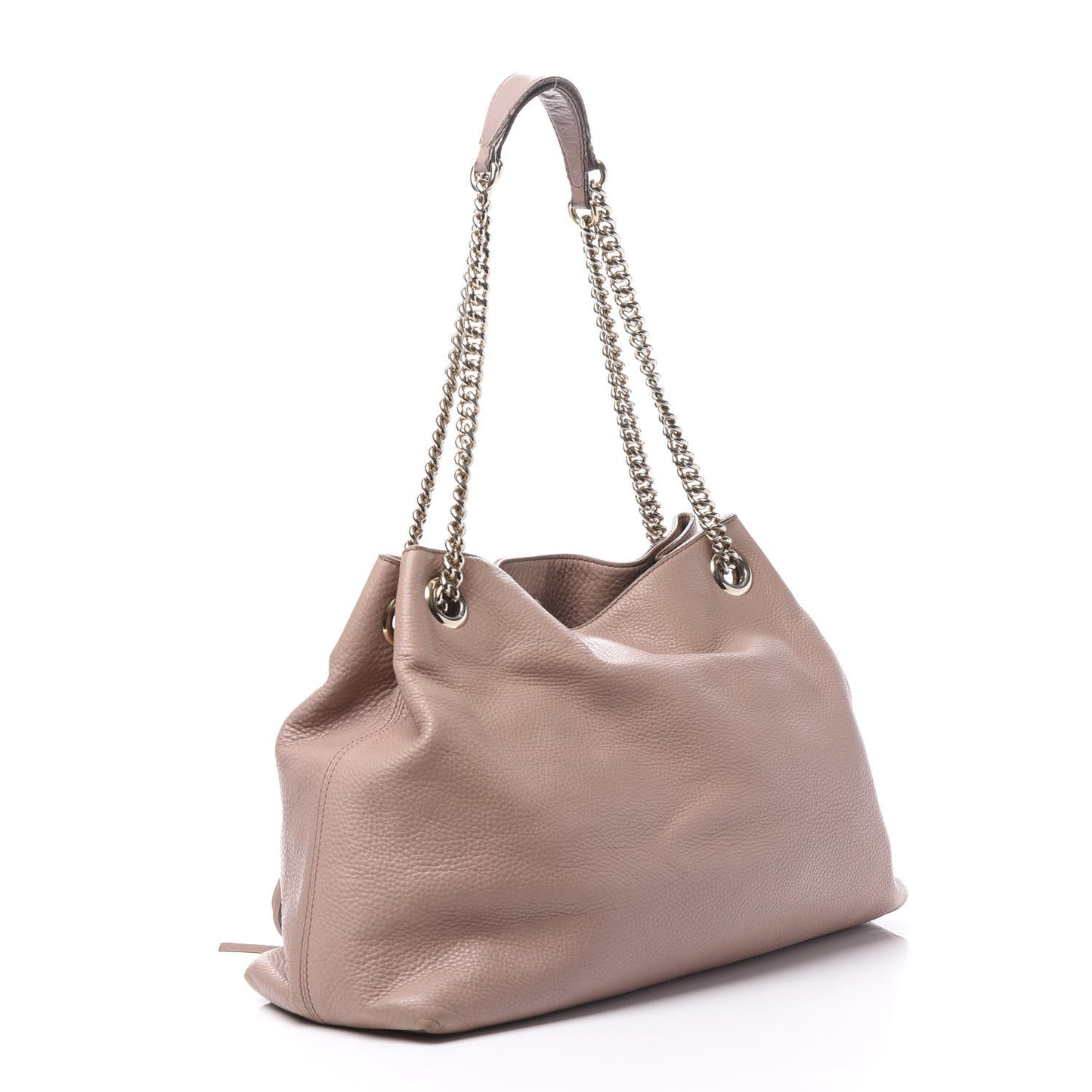 Cellarius Calfskin Medium Soho Chain Shoulder Bag Dark Cipria