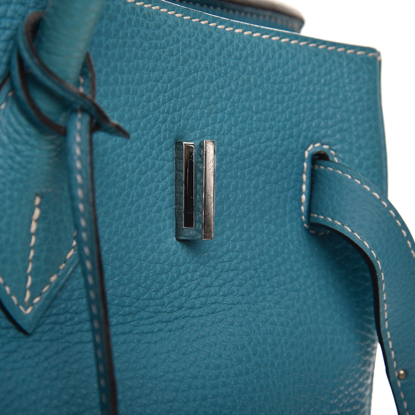 Togo Birkin 35 Blue Jean