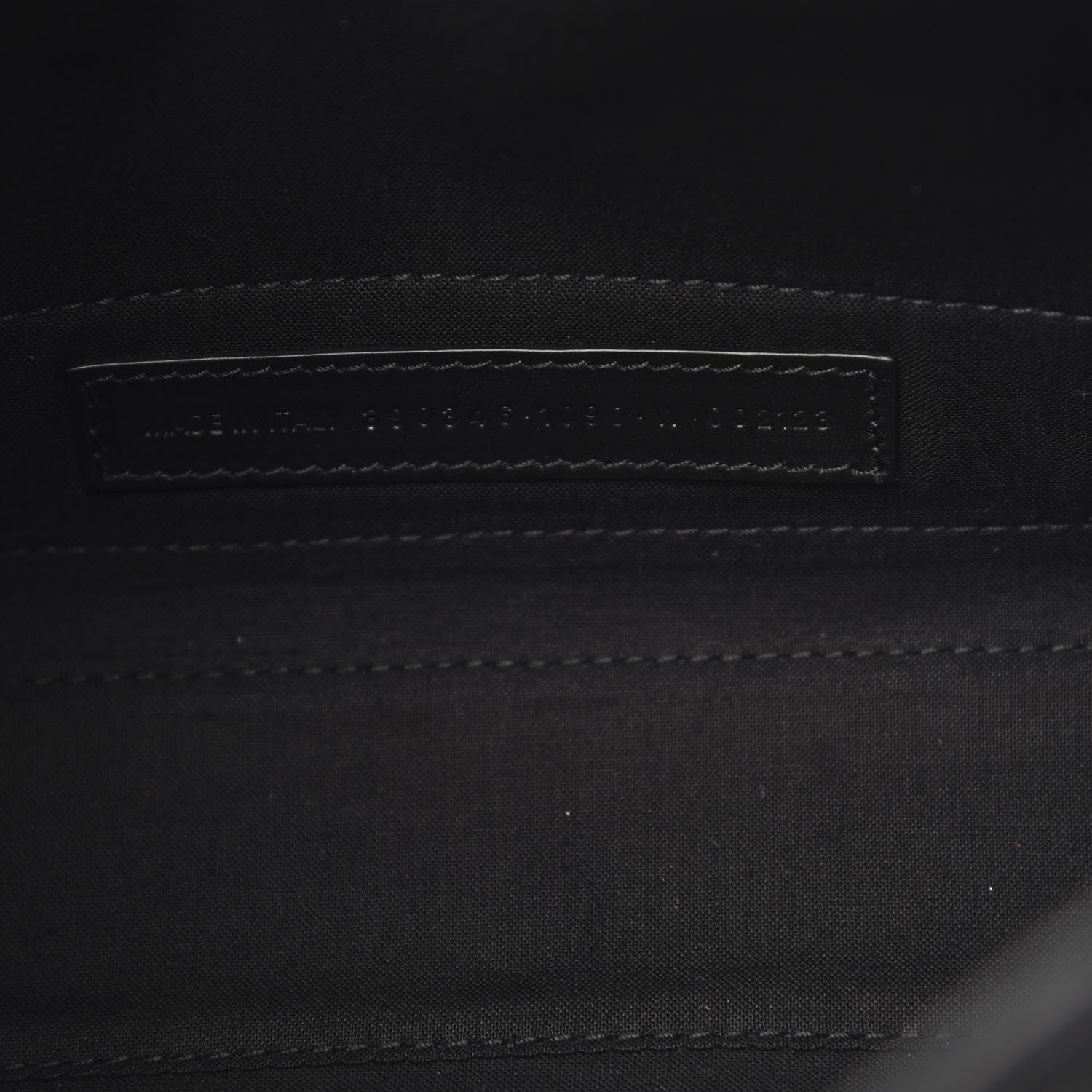 Balenciaga Cotton Canvas Calfskin Navy Cabas XS Black 8 of 11