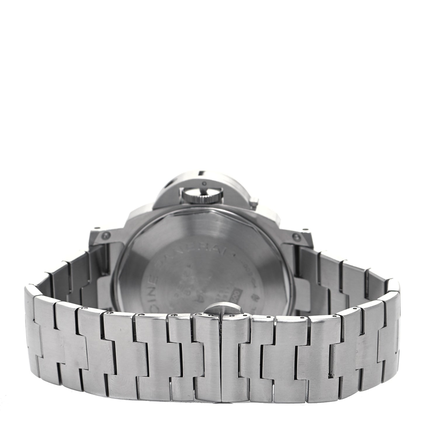 Stainless Steel 44mm Luminor GMT Automatic Watch Black PAM00297