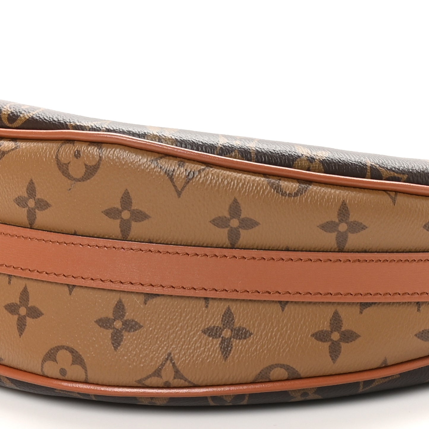 Reverse Monogram Loop Hobo