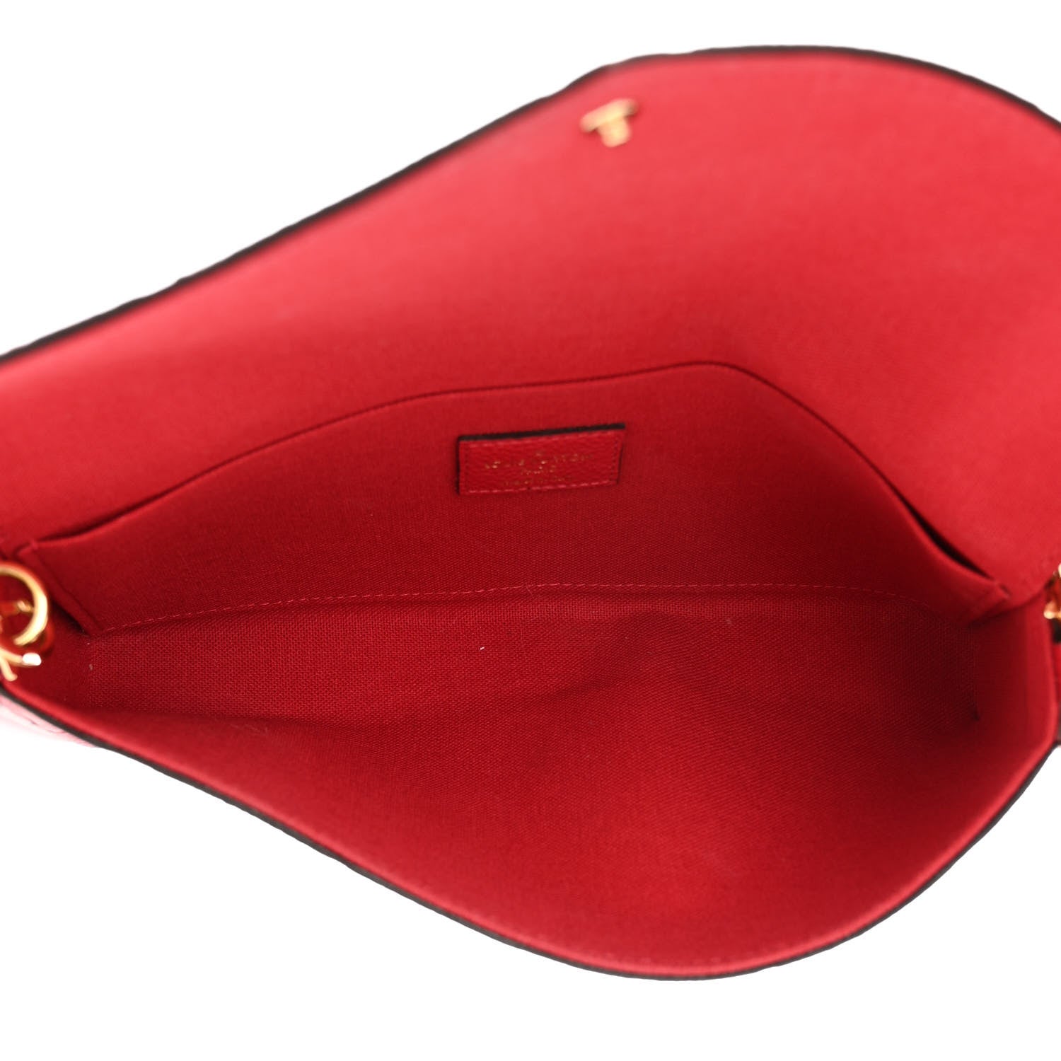 Louis Vuitton Empreinte Pochette Felicie Chain Wallet Cherry 6 of 15